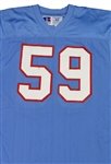 John Grimsley 1990 Houston Oilers Game Used Home Jersey (Oilers Ex Equip. Manager LOA)