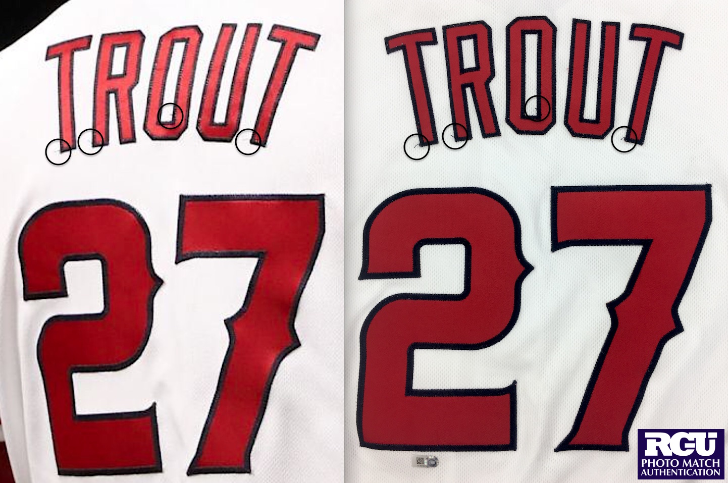 Lot Detail - Mike Trout Game-Worn 2011 Angels Throwback Road