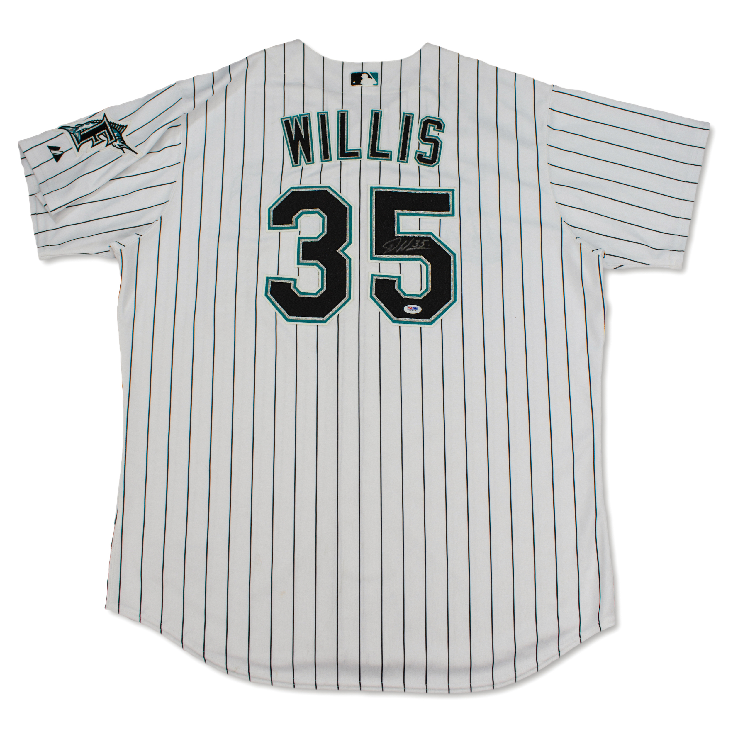 Lot Detail - Dontrelle Willis Florida Marlins Game Used & Signed Jersey  (Schneider Collection)