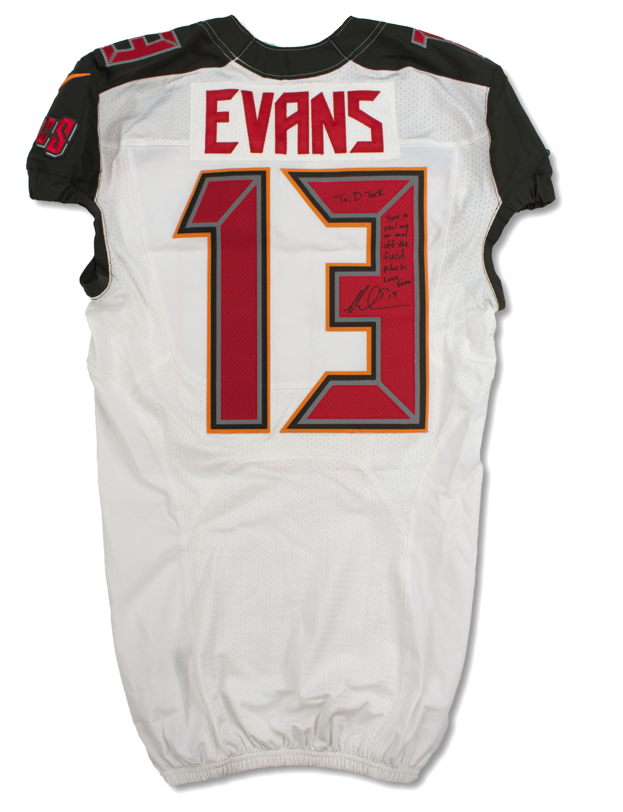 white mike evans jersey
