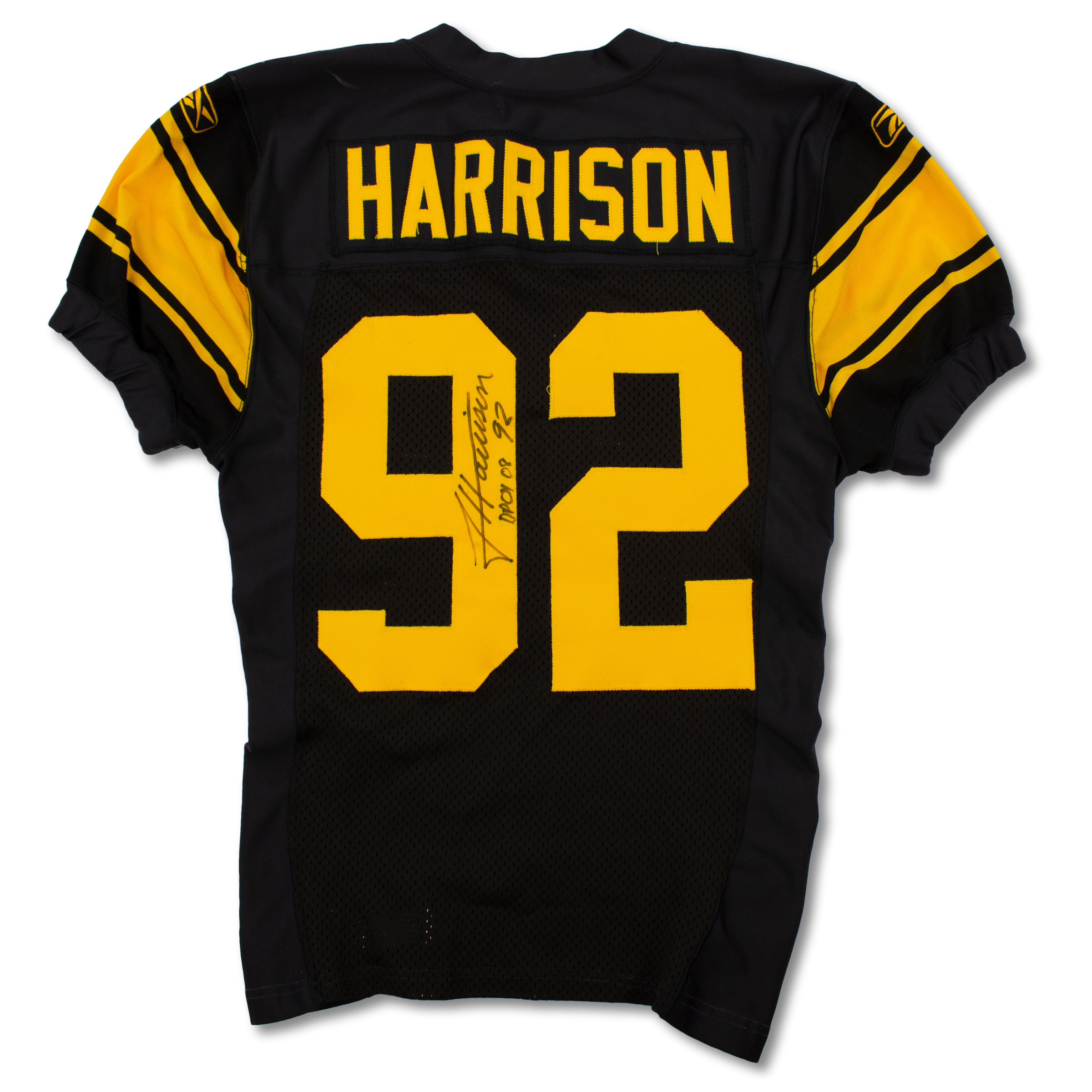 steelers game issued jersey