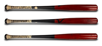 Bryce Harper 2016 Victus Custom Model AA6 Professional Model Bat - Pine Tar, 100 Emoji on Knob