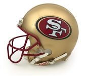 Steve Young 1997 San Francisco 49ers Game Worn & Signed Helmet - Young Hologram, Excellent Wear