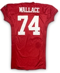 Steve Wallace 1995 San Francisco 49ers Game Worn Home Jersey (49ers LOA)