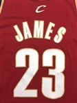 LeBron James 2006-07 Game Worn & Signed Cleveland Cavaliers Road Jersey - Excellent Wear, Beautiful Signature (UDA/RGU 10)