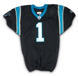 Cam Newton 2011 Signed Game Issued Carolina Panthers Home Rookie Jersey - NFL Auctions