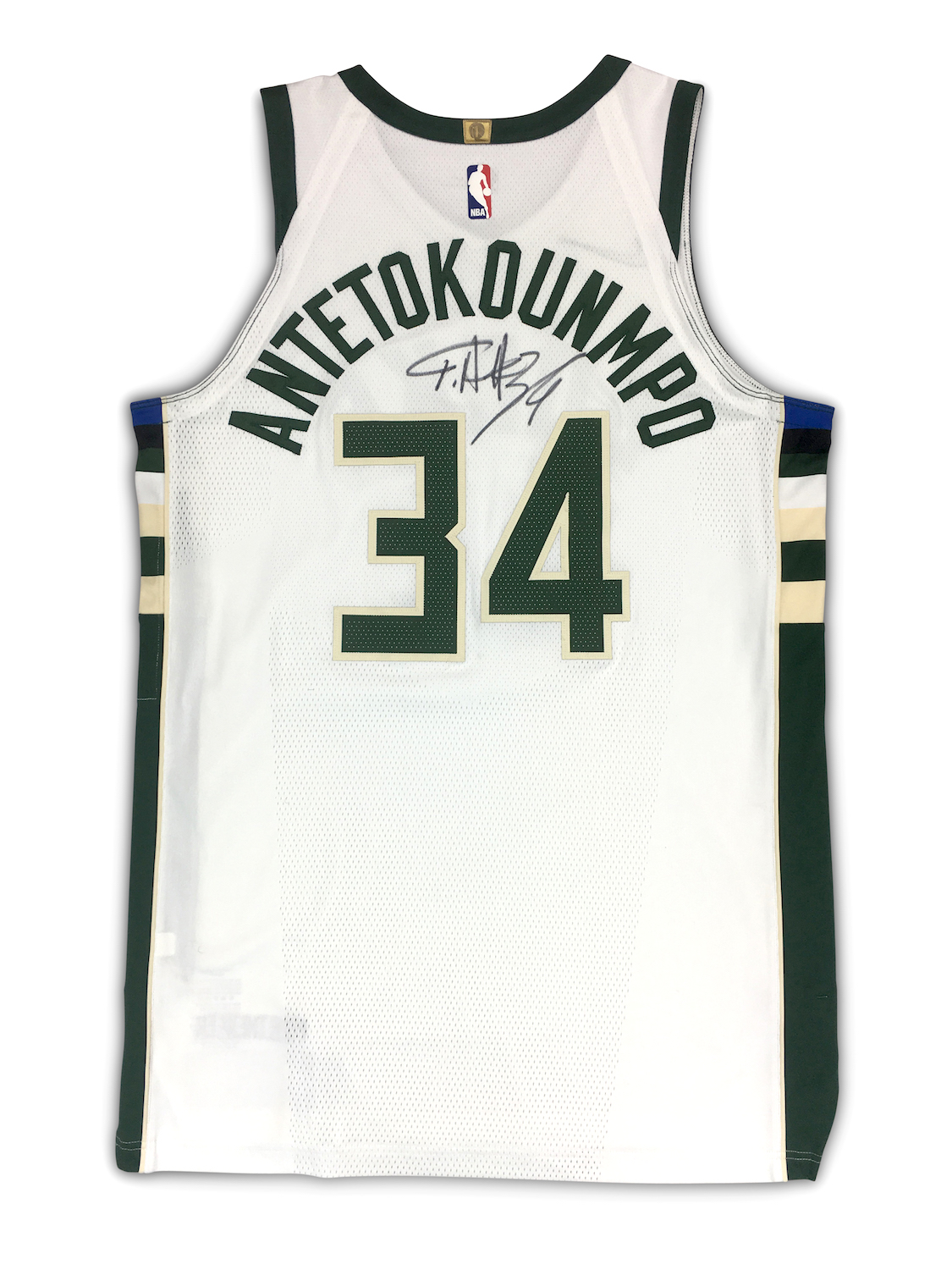 Lot Detail - 1/4/2020 GIANNIS ANTETOKOUNMPO MILWAUKEE BUCKS GAME WORN HOME  JERSEY (RESOLUTION PHOTOMATCH LOA) (MVP & DPOY SEASON)