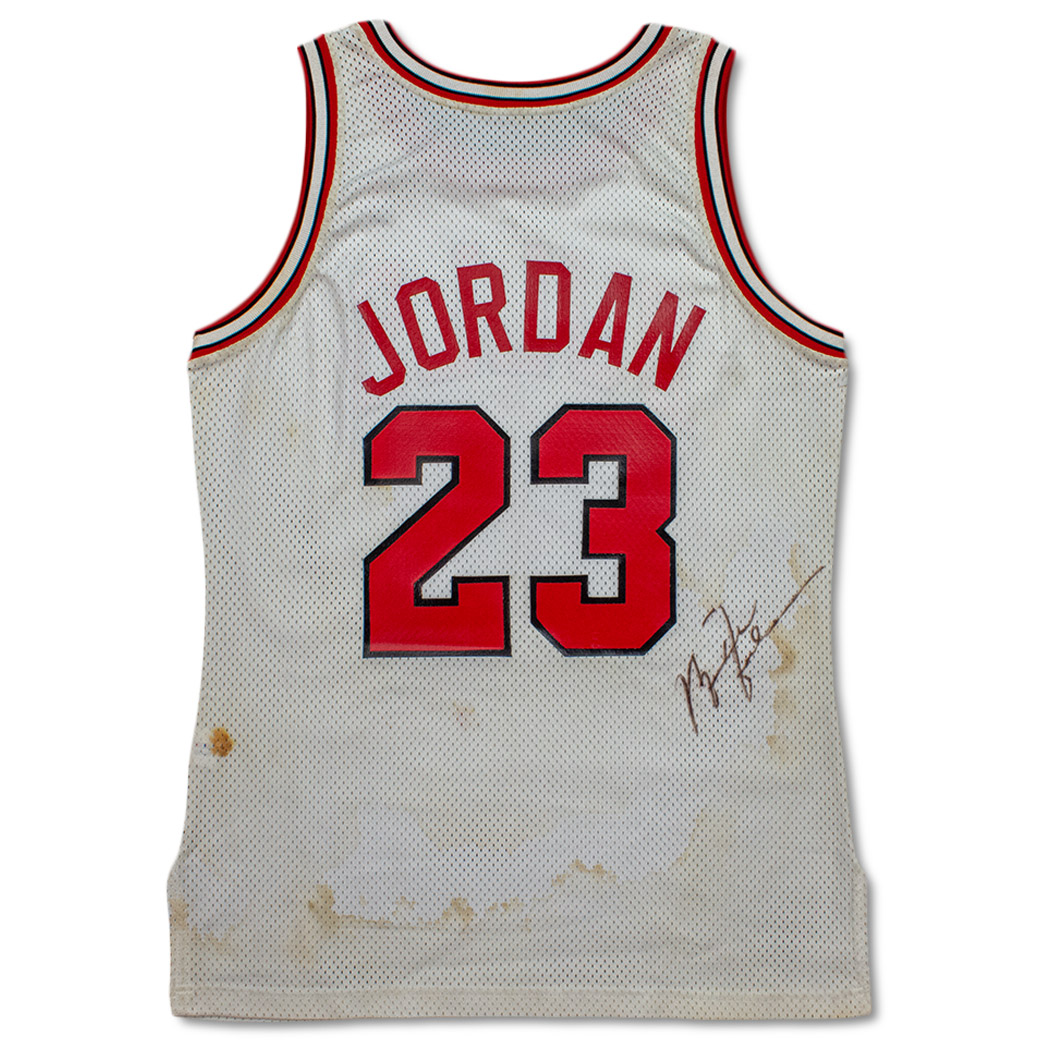 Lot Detail - 1990-1991 Michael Jordan Chicago Bulls Home Uniform