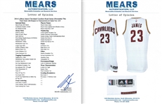 LeBron James Photo Matched 2014-15 Cleveland Cavaliers Game Worn Home Jersey (NBA/Meigray/MEARS A10 LOA)
