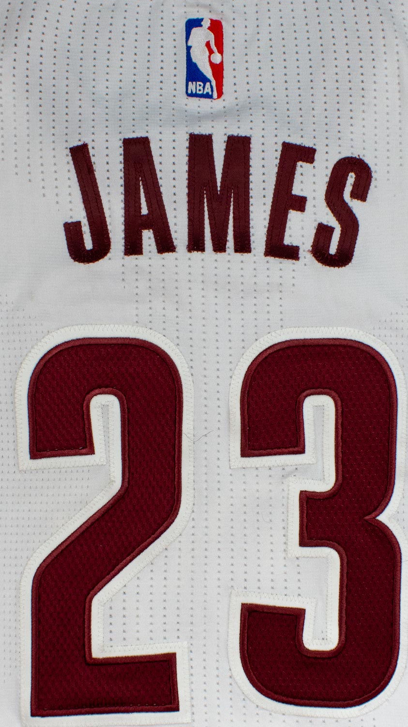 2014-15 LeBron James Game Used Cleveland Cavaliers Road Jersey Photomatched  on 11/14/14 - Double-Double 41 Pts., 11 Reb., & 7 Ast. (MeiGray), Sotheby's & Goldin Auctions Present: A Century of Champions, 2020