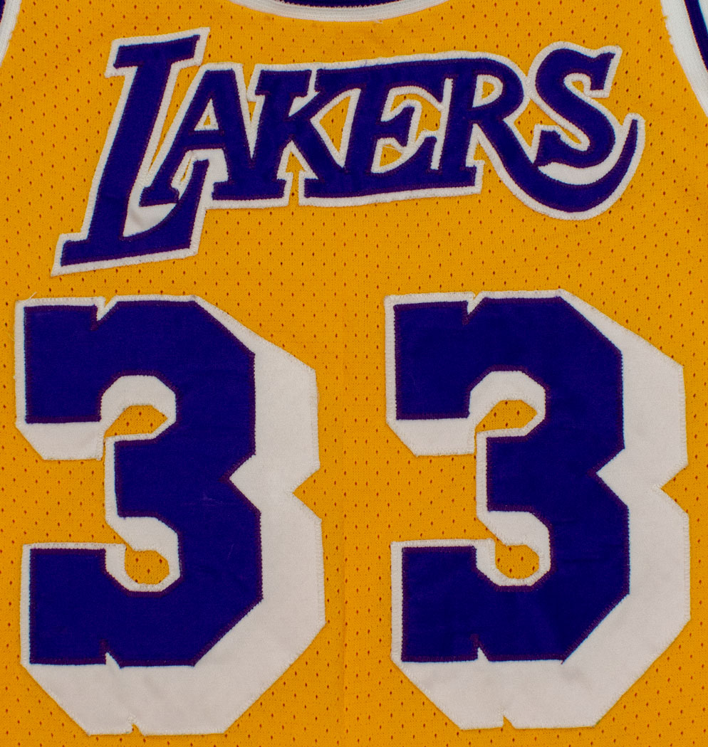 1980's Kareem Abdul-Jabbar Game Worn Jersey. The ultimate Kareem, Lot  #19305