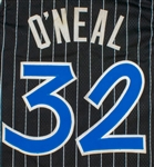 Shaquille O'Neal 1992-93 Orlando Magic Game Worn Rookie Home Jersey - Tremendous Wear (MEARS A10/BUCKS LOA)