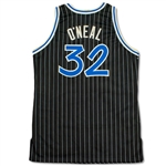 Shaquille O'Neal 1992-93 Orlando Magic Game Worn Rookie Home Jersey - Tremendous Wear (MEARS A10/BUCKS LOA)