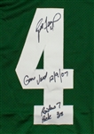 Brett Favre Milestone 250th Career Start 12/9/2007 Photo Matched Green Bay Packers Game Worn & Signed Home Jersey (Favre/JSA/PSA/HA/Resolution) 