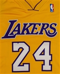 Kobe Bryant 2006-07 Los Angeles Lakers Game Worn & Signed Home Jersey - Solid Wear (MEARS A10/Lakers LOA)