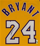 Kobe Bryant 2006-07 Los Angeles Lakers Game Worn & Signed Home Jersey - Solid Wear (MEARS A10/Lakers LOA)