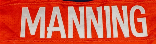 Peyton Manning Photo Matched 12/12/2013 Denver Broncos Game Worn Home Jersey - Record Setting MVP Season (Broncos/Panini LOA)