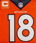Peyton Manning Photo Matched 12/12/2013 Denver Broncos Game Worn Home Jersey - Record Setting MVP Season (Broncos/Panini LOA)
