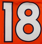 Peyton Manning Photo Matched 12/12/2013 Denver Broncos Game Worn Home Jersey - Record Setting MVP Season (Broncos/Panini LOA)