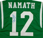 Joe Namath 1973-74 New York Jets Game Worn & Signed Home Jersey - Solid Provenance (JSA/100% Auth. LOA)