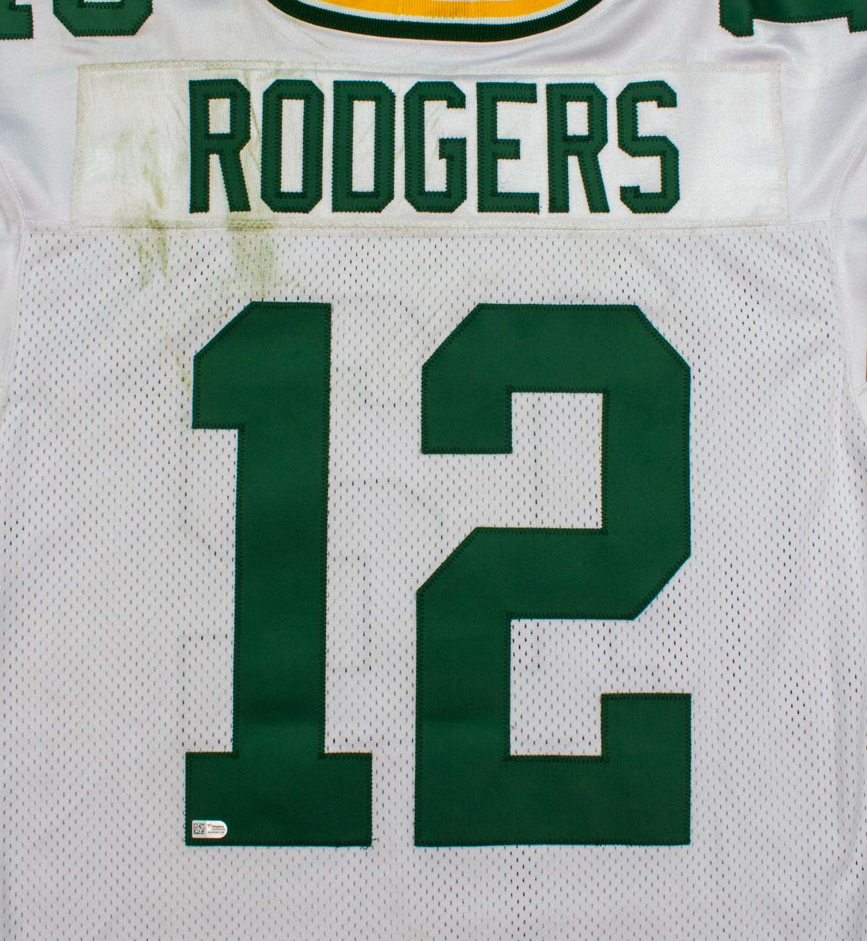 Lot Detail Aaron Rodgers 11 28 2016 Photo Matched Green Bay Packers Game Worn Road Jersey Fanatics Meigray LOA