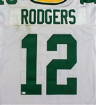Aaron Rodgers 11/28/2016 Photo Matched Green Bay Packers Game Worn Road Jersey (Fanatics/Meigray LOA)