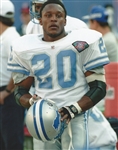 Barry Sanders Photo Matched 1994 Detroit Lions Game Used & Signed Road Jersey - 2 Games! Repairs! (Lions/TriStar/RGU LOA)