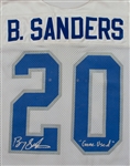 Barry Sanders Photo Matched 1994 Detroit Lions Game Used & Signed Road Jersey - 2 Games! Repairs! (Lions/TriStar/RGU LOA)