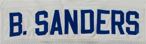 Barry Sanders Photo Matched 1994 Detroit Lions Game Used & Signed Road Jersey - 2 Games! Repairs! (Lions/TriStar/RGU LOA)