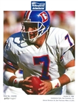 John Elway Photo Matched 1988 Denver Broncos Game Used Road Jersey - Repairs, 1 of 3 Known Matched Examples! (Meigray LOA)