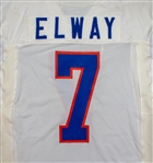 John Elway Photo Matched 1988 Denver Broncos Game Used Road Jersey - Repairs, 1 of 3 Known Matched Examples! (Meigray LOA)