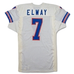 John Elway Photo Matched 1988 Denver Broncos Game Used Road Jersey - Repairs, 1 of 3 Known Matched Examples! (Meigray LOA)