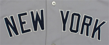 Derek Jeter Photo Matched 2009 ALL-STAR Game Used & Signed New York Yankees Road Jersey (PSA/SCP/Steiner) 