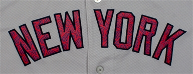Alex Rodriguez 2016 New York Yankees Stars and Stripes Memorial Day Game Used #13 Jersey (Steiner LOA)