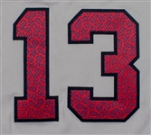 Alex Rodriguez 2016 New York Yankees Stars and Stripes Memorial Day Game Used #13 Jersey (Steiner LOA)