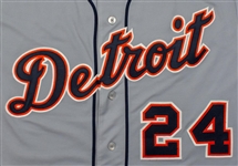 Miguel Cabrera 2012 TRIPLE CROWN Game Used & Signed Detroit Tigers Road Jersey - MVP Season (PSA/MEARS A10/Miedema)