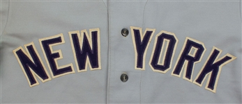Thurman Munson 1974 Game Used New York Yankees Road Jersey (Sports Investors)