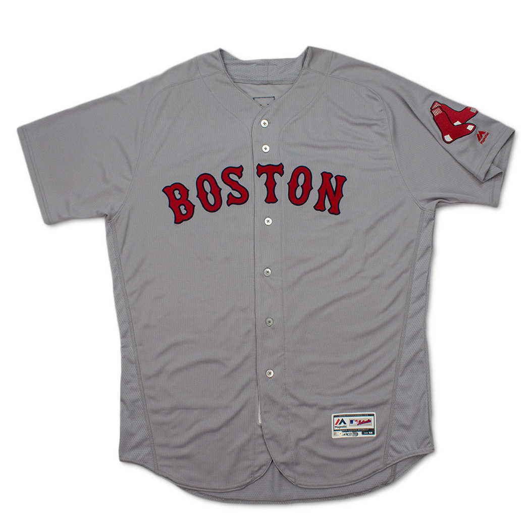 David Ortiz White Boston Red Sox Autographed Majestic 2016 All