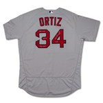 David Ortiz Photo Matched 9/22/2016 Boston Red Sox Game Worn & Signed Road Jersey (Fanatics/Resolution/MLB Auth)