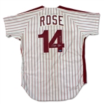Pete Rose 1980 Game Worn Philadelphia Phillies Jersey (HA/MEARS A10)