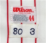 Pete Rose 1980 Game Worn Philadelphia Phillies Jersey (HA/MEARS A10)