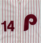 Pete Rose 1980 Game Worn Philadelphia Phillies Jersey (HA/MEARS A10)