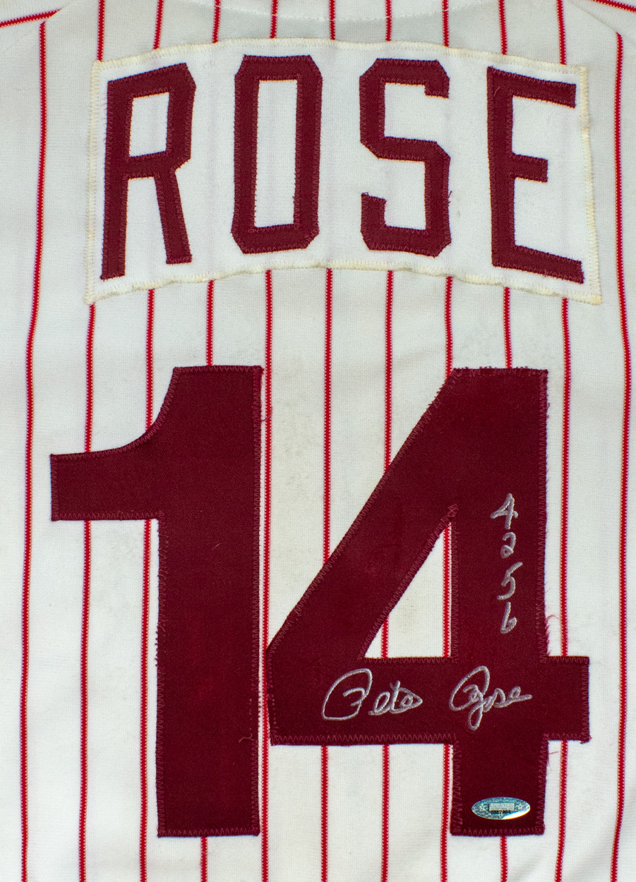 Lot Detail - Pete Rose 1980 Game Worn Philadelphia Phillies Jersey