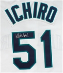 Ichiro Suzuki 2004 Seattle Mariners Signed Game Worn Home Jersey - Single Season Hit Record (MEARS A10/JSA/Ichiro COA) 