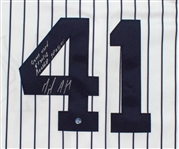 Miguel Andujar 5/30/2018 New York Yankees Game Worn & Signed Pinstripe Jersey - Rookie Season, Dirty! (Steiner LOA)