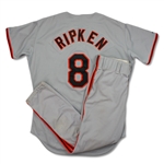 Cal Ripken Jr. 1991 Signed Game Worn Baltimore Orioles Jersey & Pants - MVP Season, A+ Orioles Direct Provenance (PSA/HA/BALL4 LOA)