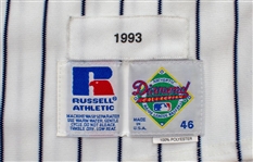 Wade Boggs Photo Matched 1993 All-Star Game Worn & Signed New York Yankees Pinstripe Jersey
