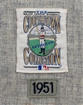 Mickey Mantle Signed & Inscribed Authentic Throwback New York Yankees Road Jersey (UDA/PSA)