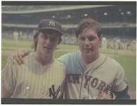 Tom Seaver 1969-75 New York Mets Game Worn Baseball Cap (MEARS/Bat Boy COA)