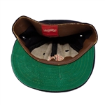 Stan Musial Early 1960's Game Worn & Signed St. Louis Cardinals Cap - Family LOA (MEARS/HA/JSA/PSA)